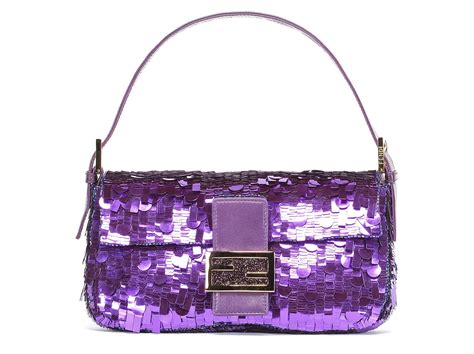 fendi bag sequin|fendi sequin baguette bag.